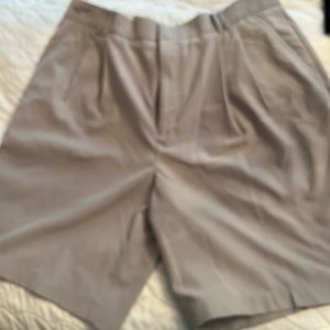 Greg Norman Pleated Golf Shorts